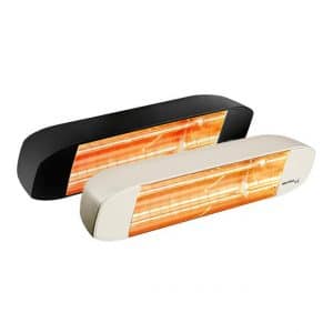 Calefactor de infrarrojos exterior Heliosa 11 en colores blanco o antracita